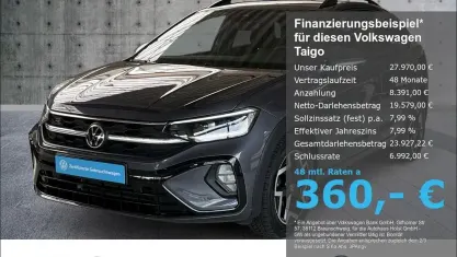 Gebraucht VW Taigo IQ Drive 150 PS (110 kW) 2025 Grau SUV
