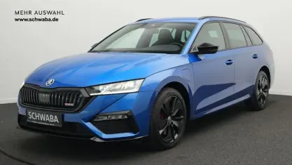 Gebraucht Skoda Octavia RS 245 PS (180 kW) 2023 Raceblau metallic Kombi