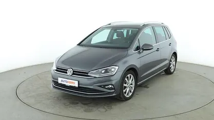 Grau Gebraucht 2018 VW Golf Sportsvan Highline Van / Kleinbus | 17.010 € (Fairer Preis)