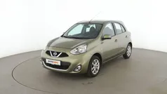 Grün Gebraucht 2016 Nissan Micra Acenta Kleinwagen | 7.420 € (Etwas zu teuer)