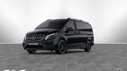 Obsidianschwarz Gebraucht 2022 Mercedes V300 Avantgarde Edition Van / Kleinbus | 54.899 € (Guter Preis)