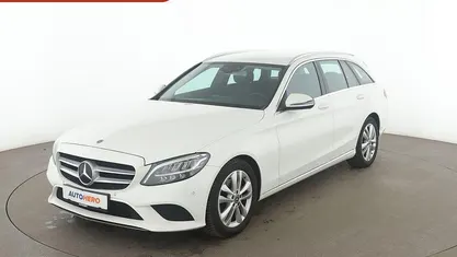 Weiß Gebraucht 2019 Mercedes C220 Avantgarde Kombi | 23.570 € (Fairer Preis)