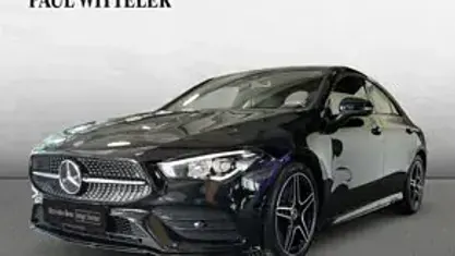 Gebraucht Mercedes CLA200 AMG line 163 PS (119 kW) 2020 Lack kosmosschwarz Coupé