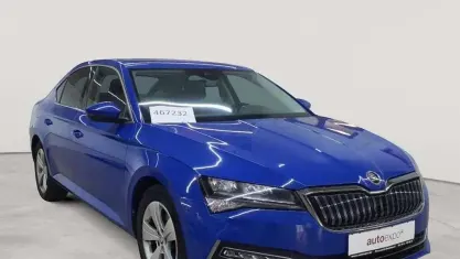 Usata Skoda Superb Ambition 156 CV (114 kW) 2022 Blu Berlina