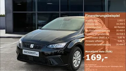 Schwarz Neu 2025 Seat Ibiza Limousine | 19.390 € (Fairer Preis)