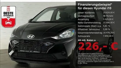 Nieuw Hyundai i10 Trend 79 PK (58 kW) 2025 Zwart Hatchback