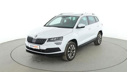 Gebraucht Skoda Karoq Clever 150 PS (110 kW) 2021 Weiß SUV