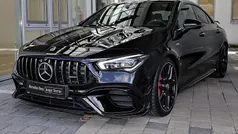 Metalliclack kosmosschwarz Gebraucht 2024 Mercedes CLA45 AMG AMG Coupé | 59.990 € (Fairer Preis)