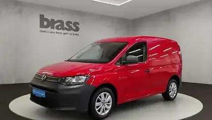 Gebraucht VW Caddy 114 PS (83 kW) 2021 Tornadorot/< sonderfarbe Van / Kleinbus