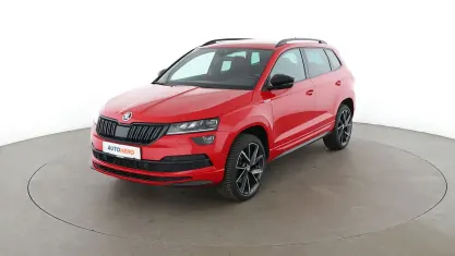 Gebraucht Skoda Karoq SportLine 150 PS (110 kW) 2022 Rot SUV
