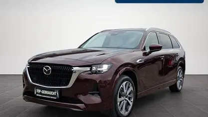 Gebraucht Mazda CX-80 Takumi-Line 254 PS (186 kW) 2024 Artisan red metallic SUV