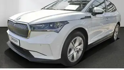 Gebraucht Skoda Enyaq iV Loft 150 kW (204 PS) 2022 Moon weiss perleffekt SUV