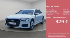 Gletscherweiß metallic Gebraucht 2024 Audi A6 Advanced Plus Kombi | 46.890 €