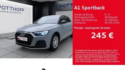 Gebraucht Audi A1 Sportback Ambiente 116 PS (85 kW) 2025 Grau Kleinwagen