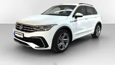 Pure white Gebraucht 2022 VW Tiguan R-line SUV | 31.990 € (Guter Preis)