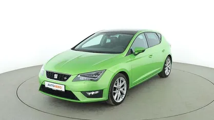 Używany Seat Leon FR 150 KM (110 kW) 2016 Zielony Sedan/Limuzyna