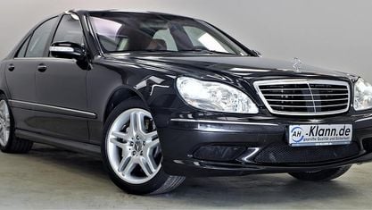 Usata Mercedes S55 AMG AMG 500 CV (367 kW) 2003 Nero Berlina