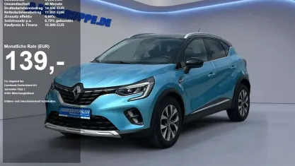 Gebraucht Renault Captur Intens 91 PS (66 kW) 2021 Blau met SUV