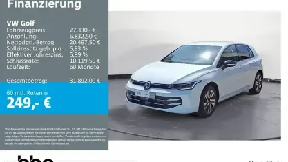 Gebraucht VW Golf VIII Life 150 PS (110 kW) 2025 Weiß Limousine