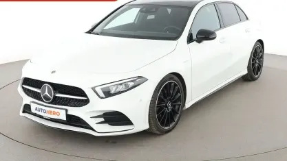 Gebraucht Mercedes A250 AMG line 224 PS (164 kW) 2021 Weiß Limousine