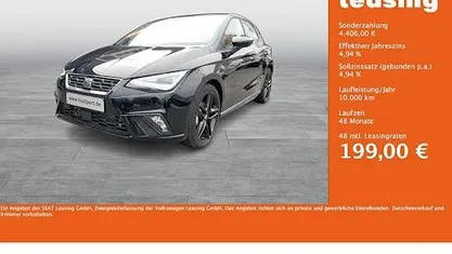 Midnightschwarz metallic Neu 2025 Seat Ibiza Black Edition Limousine | 24.922 € (Fairer Preis)