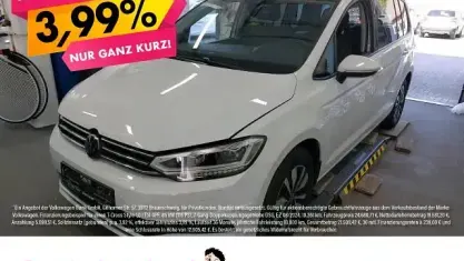 Gebraucht VW Touran Move 122 PS (89 kW) 2024 Pure white Van / Kleinbus
