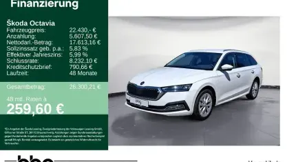 Gebraucht Skoda Octavia Style 116 PS (85 kW) 2023 Weiß Kombi