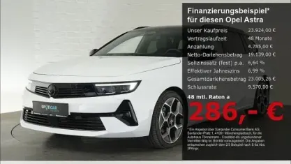 Gebraucht Opel Astra 145 PS (106 kW) 2024 Weiss Kleinwagen