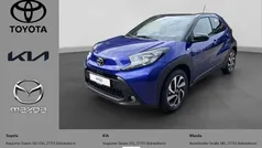 Juniper blue / night sky black Gebraucht 2024 Toyota Aygo Team Kleinwagen | 17.990 € (Fairer Preis)