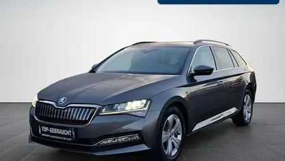 Graphitegrau metallic Gebraucht 2021 Skoda Superb Ambition Kombi | 25.580 € (Fairer Preis)