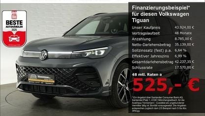 Używany VW Tiguan R-line 265 KM (194 kW) 2025 Czarny SUV