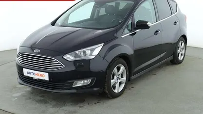 Gebraucht Ford C-MAX Titanium 125 PS (91 kW) 2018 Schwarz Van / Kleinbus