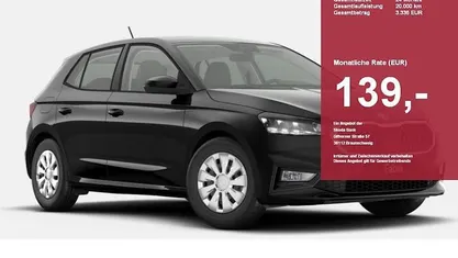 Neu Skoda Fabia Monte Carlo 150 PS (110 kW) 2025 Schwarz Kleinwagen