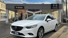 Snowflake white pearl Gebraucht 2013 Mazda 6 Sports-Line Kombi | 10.690 €