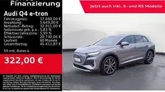 Taifungrau metallic Gebraucht 2023 Audi Q4 e-tron Ambiente SUV | 37.660 € (Fairer Preis)