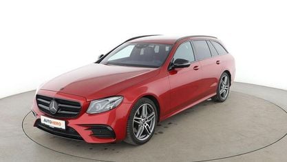 Brugt Mercedes E220 AMG line 194 HK (142 kW) 2020 Rød Stationcar