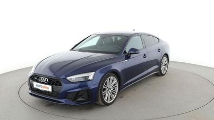 Używany Audi A5 Sportback S-Line 2022 Niebieski Hatchback