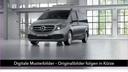 Gebraucht Mercedes V220 Edition 163 PS (119 kW) 2022 Grau Van / Kleinbus