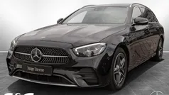 Metalliclack obsidianschwarz Gebraucht 2022 Mercedes E400 AMG Kombi | 45.277 €