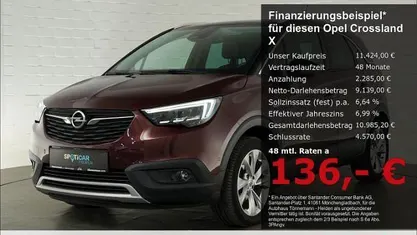 Braun Gebraucht 2019 Opel Crossland X Ultimate SUV | 11.824 € (Fairer Preis)