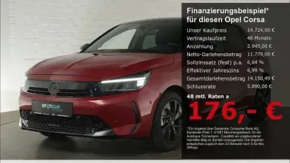 Gebraucht Opel Corsa 101 PS (74 kW) 2023 Rot Kleinwagen