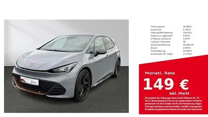 Grau Gebraucht 2022 Cupra Born Kleinwagen | 26.380 € (Fairer Preis)