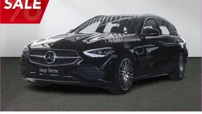 Gebraucht Mercedes C180 Avantgarde 170 PS (125 kW) 2023 Unilack schwarz Kombi