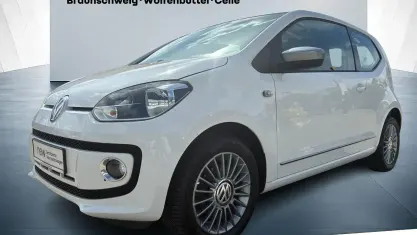 Gebraucht VW up! 60 PS (44 kW) 2013 White, white (weiß) Kleinwagen