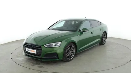 Gebraucht Audi A5 Sportback Sport 190 PS (139 kW) 2019 Grün Kleinwagen
