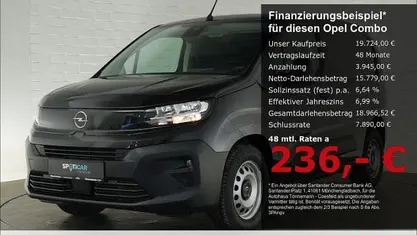 Gebraucht Opel Combo Edition 110 PS (80 kW) 2025 Schwarz Van