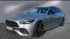 Silber hightechsilber Gebraucht 2023 Mercedes C200 AMG Kombi | 41.950 € (Fairer Preis)