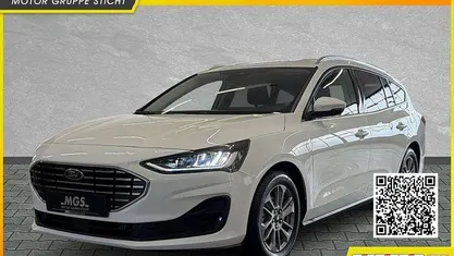 Gebraucht Ford Focus Titanium 125 PS (91 kW) 2024 Frozen white Kombi