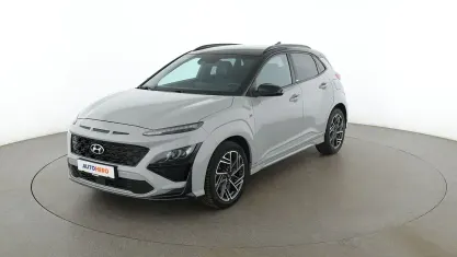 Gebraucht Hyundai Kona N Line 120 PS (88 kW) 2021 Grau SUV