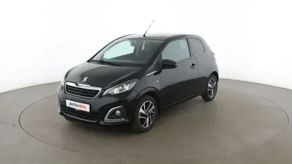 Gebraucht Peugeot 108 Allure 72 PS (52 kW) 2021 Schwarz Limousine